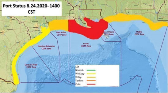 hurican-port-status